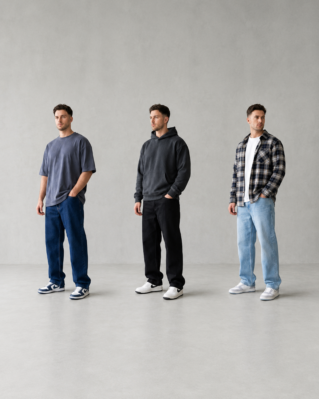 Pack of 2 - Turbo Pants™ Premium Baggy Jeans